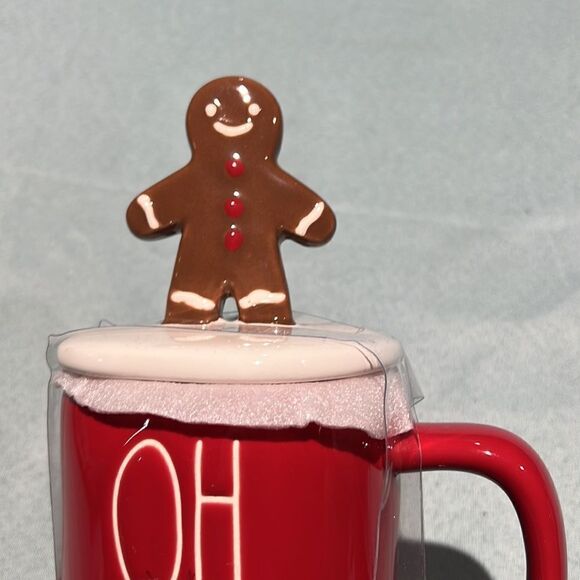 Rae Dunn OH SNAP Gingerbread Topper Mug - Picture 3 of 3
